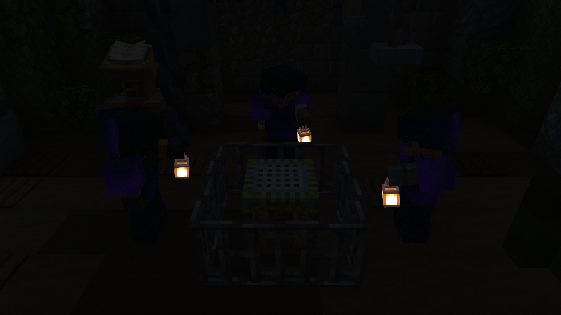 The Traitors meeting in the Traitors' Turret